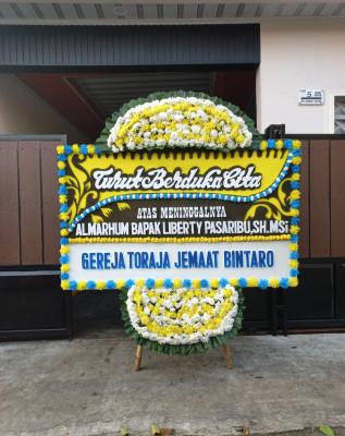 Papan Bunga Duka di Sungai Rasau