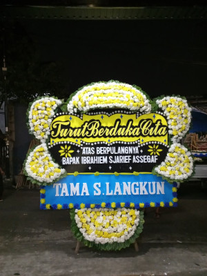 Papan Bunga Duka di Sungai Rasau